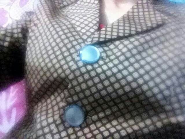 美丽的有机玻璃纽扣留在我童年美好记忆中
